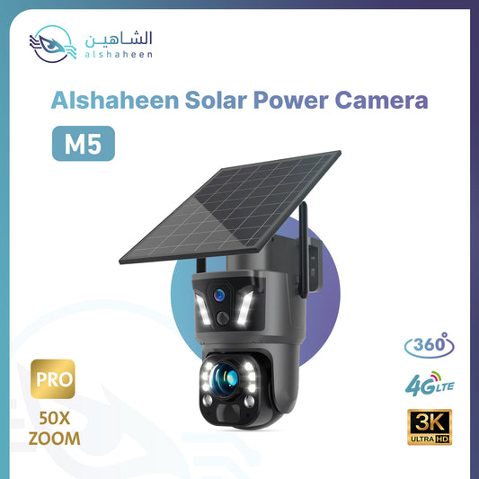 M5 Solar Security Camera – 3K Resolution
