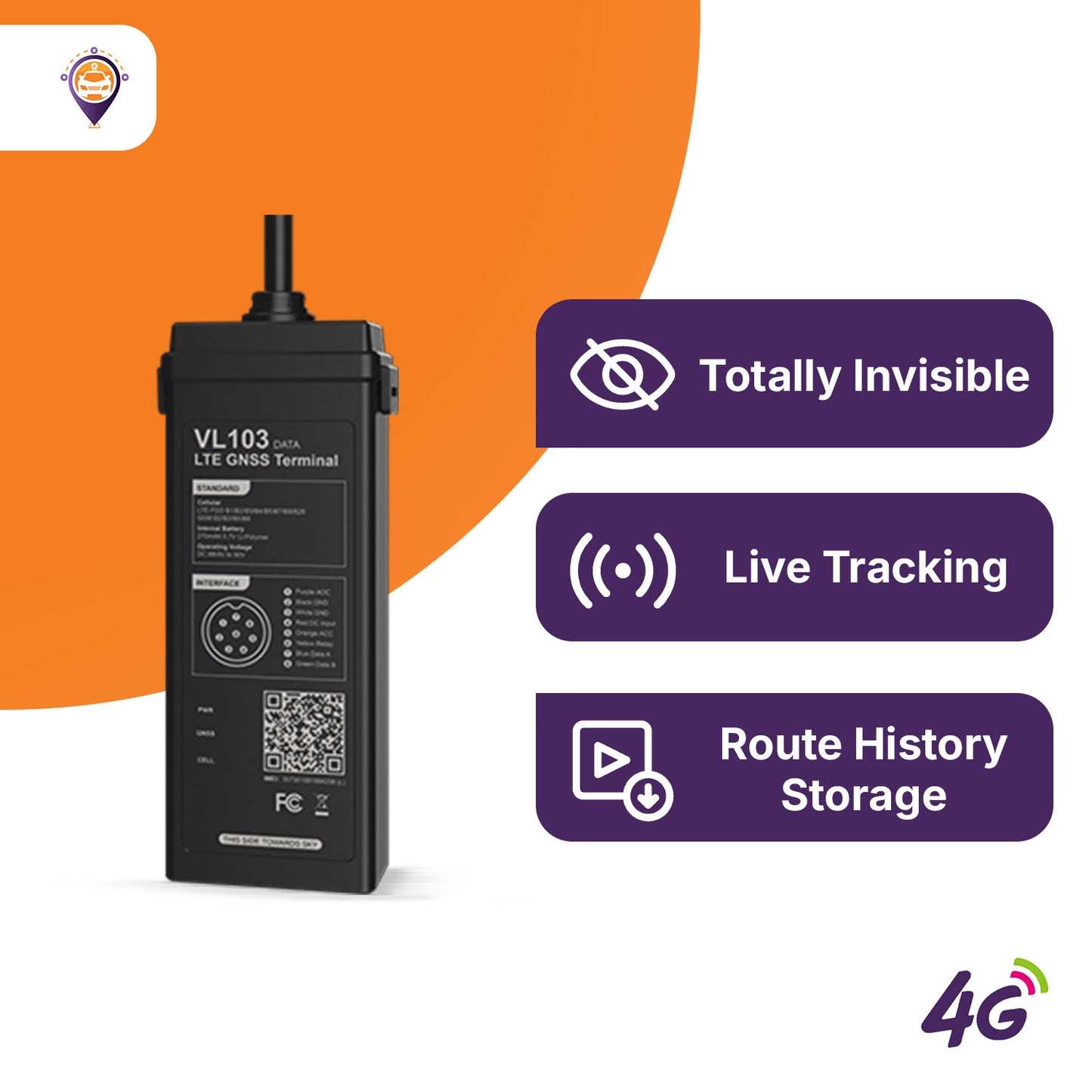 S20 4G Advanced Wired Tracker
